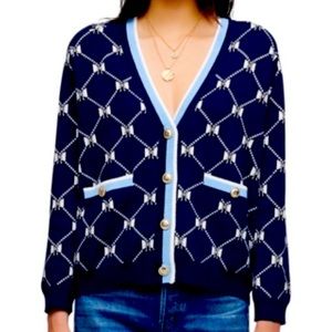 Maje bow cardigan